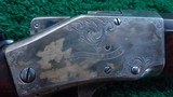 CUSTOM ENGRAVED SHARPS MODEL 1878 BORCHARDT RIFLE IN 50-90 SHARPS CALIBER - 9 of 25