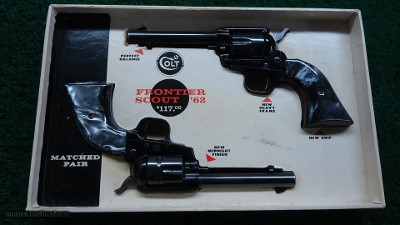 COLT FRONTIER SCOUT '62 MATCHED PAIR