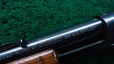 RARE 1ST YEAR WINCHESTER MODEL 61 TAKE-DOWN SLIDE ACTION RIFLE SERIAL NUMBER 135 - 6 of 25