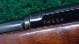 PRE-64 WINCHESTER MODEL 100 SEMI-AUTOMATIC RIFLE CHAMBERED FOR .284 WIN - 18 of 24
