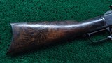 FACTORY ENGRAVED DELUXE 2ND MODEL 1873 WINCHESTER RIFLE - 23 of 25