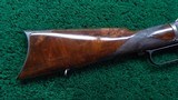 FACTORY ENGRAVED WINCHESTER MODEL 1873 SHORT RIFLE IN CALIBER 44-40 - 20 of 24