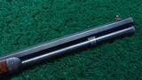 FACTORY ENGRAVED WINCHESTER MODEL 1873 SHORT RIFLE IN CALIBER 44-40 - 7 of 24