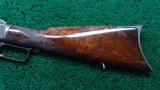 FACTORY ENGRAVED WINCHESTER MODEL 1873 SHORT RIFLE IN CALIBER 44-40 - 22 of 24