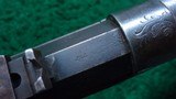 FACTORY ENGRAVED WINCHESTER MODEL 1873 SHORT RIFLE IN CALIBER 44-40 - 6 of 24