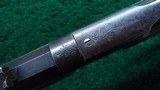 FACTORY ENGRAVED WINCHESTER MODEL 1873 SHORT RIFLE IN CALIBER 44-40 - 15 of 24
