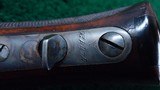 BEAUTIFUL WINCHESTER MODEL 1873 DELUXE FACTORY ENGRAVED RIFLE IN 44 WCF CALIBER - 18 of 25