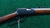 WINCHESTER MODEL 9422M LEVER ACTION CARBINE CHAMBERED FOR
.22 MAGNUM - 1 of 21