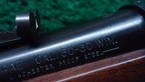 WINCHESTER MODEL 94AE LEGACY ROUND BARREL CHECKERED PISTOL GRIP DELUXE CARBINE CHAMBERED IN 30 WIN - 6 of 21