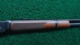 WINCHESTER MODEL 94AE LEGACY ROUND BARREL CHECKERED PISTOL GRIP DELUXE CARBINE CHAMBERED IN 30 WIN - 5 of 21