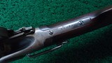 SHARPS EXTRA HEAVY BARREL CONVERSION BUFFALO GUN CHAMBERED IN 40-90 SHARPS - 8 of 25