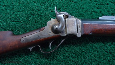 SHARPS EXTRA HEAVY BARREL CONVERSION BUFFALO GUN CHAMBERED IN 40-90 SHARPS