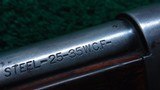 *Sale Pending* - WINCHESTER MODEL 55 LEVER ACTION RIFLE IN SCARCE .25-35 WCF - 6 of 23