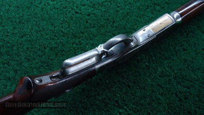 BEAUTIFUL WINCHESTER MODEL 1873 DELUXE FACTORY ENGRAVED RIFLE IN 44 WCF CALIBER - Image 3 of 25
