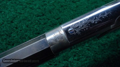 BEAUTIFUL WINCHESTER MODEL 1873 DELUXE FACTORY ENGRAVED RIFLE IN 44 WCF CALIBER - Image 12 of 25