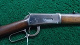 WINCHESTER MODEL 1894 LEVER ACTION RIFLE CHAMBERED IN 30 WCF - 1 of 22