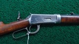WINCHESTER MODEL 1894 LEVER ACTION TAKEDOWN RIFLE CHAMBERED IN 30 WCF - 1 of 24