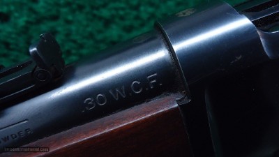 WINCHESTER MODEL 1894 LEVER ACTION SADDLE RING CARBINE CHAMBERED FOR 30 WCF - Image 6 of 21