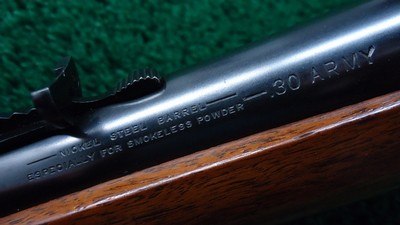 WINCHESTER MODEL 1895 RIFLE IN 30 ARMY CALIBER - Image 6 of 19