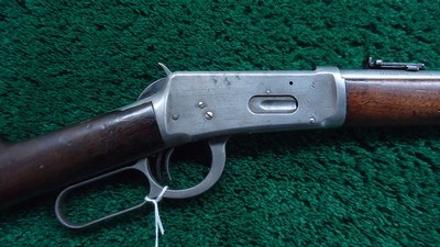 ANTIQUE WINCHESTER LEVER ACTION IN 30 WCF