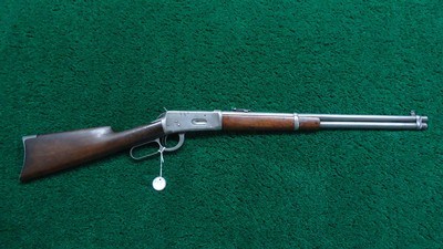 ANTIQUE WINCHESTER LEVER ACTION IN 30 WCF - Image 25 of 25