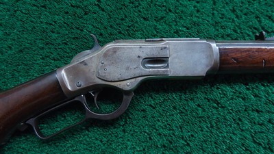 WINCHESTER MODEL 1873 SPECIAL ORDER RIFLE IN 32 WCF WITH 28 INCH BARREL