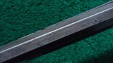 ANTIQUE WINCHESTER MODEL 1892 SPECIAL ORDER RIFLE IN 38 WCF - 12 of 22