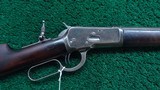 ANTIQUE WINCHESTER MODEL 1892 SPECIAL ORDER RIFLE IN 38 WCF