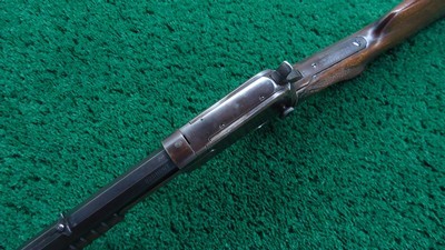 WINCHESTER MODEL 1890 WITH SPECIAL ORDER PISTOL GRIP WALNUT STOCK IN 22 SHORT - Image 4 of 25