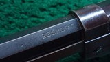 WINCHESTER MODEL 1890 WITH SPECIAL ORDER PISTOL GRIP WALNUT STOCK IN 22 SHORT - 6 of 25