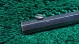 WINCHESTER MODEL 1890 WITH SPECIAL ORDER PISTOL GRIP WALNUT STOCK IN 22 SHORT - 18 of 25