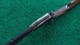 WINCHESTER MODEL 1890 WITH SPECIAL ORDER PISTOL GRIP WALNUT STOCK IN 22 SHORT - 4 of 25