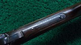 WINCHESTER MODEL 1890 WITH SPECIAL ORDER PISTOL GRIP WALNUT STOCK IN 22 SHORT - 8 of 25