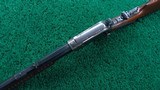 WINCHESTER MODEL 1890 DELUXE PUMP RIFLE IN 22 SHORT - 4 of 24