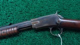 WINCHESTER 3rd MODEL 1890 SLIDE ACTION TAKEDOWN RIFLE IN 22 SHORT - 2 of 21