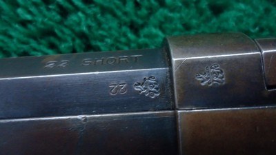 WINCHESTER 3rd MODEL 1890 SLIDE ACTION TAKEDOWN RIFLE IN 22 SHORT - Image 14 of 21