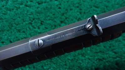 WINCHESTER 3rd MODEL 1890 SLIDE ACTION TAKEDOWN RIFLE IN 22 SHORT - Image 12 of 21