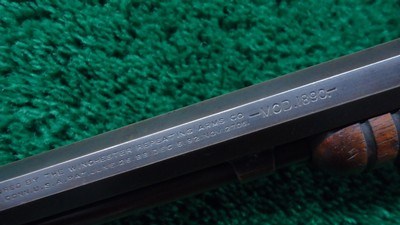 WINCHESTER 3rd MODEL 1890 SLIDE ACTION TAKEDOWN RIFLE IN 22 SHORT - Image 13 of 21
