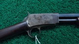 WINCHESTER MODEL 1890 SLIDE ACTION RIFLE IN 22 SHORT - 1 of 18