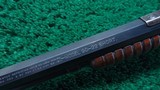 WINCHESTER MODEL 1890 SLIDE ACTION RIFLE IN 22 SHORT - 6 of 18