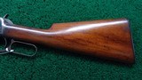 WINCHESTER MODEL 1894 RIFLE WITH PENCIL BARREL IN 30 WCF - 20 of 24