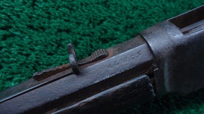 EXTREMELY RARE WINCHESTER MODEL 1873 14 INCH SHORT RIFLE IN 44 WCF - Image 6 of 22