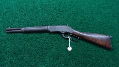 EXTREMELY RARE WINCHESTER MODEL 1873 14 INCH SHORT RIFLE IN 44 WCF - Image 21 of 22