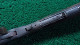 EXTREMELY RARE WINCHESTER MODEL 1873 14 INCH SHORT RIFLE IN 44 WCF - 9 of 22
