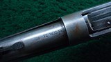 WINCHESTER MODEL 1895 LEVER ACTION RIFLE IN RARE CALIBER .38-72 - 6 of 21
