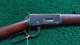 PRE-WAR WINCHESTER MODEL 1894 LEVER ACTION RIFLE IN 32-40 - 1 of 22