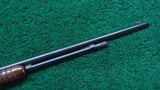LATE WINCHESTER MODEL 90 ROUND BARREL SLIDE ACTION RIFLE IN .22 WRF - 7 of 22