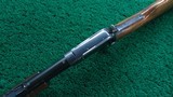 LATE WINCHESTER MODEL 90 ROUND BARREL SLIDE ACTION RIFLE IN .22 WRF - 4 of 22