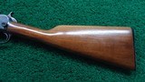 LATE WINCHESTER MODEL 90 ROUND BARREL SLIDE ACTION RIFLE IN .22 WRF - 18 of 22