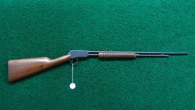 LATE WINCHESTER MODEL 90 ROUND BARREL SLIDE ACTION RIFLE IN .22 WRF - Image 22 of 22